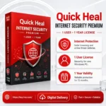 Quick Heal Internet Security Premium 1 User 1 Year