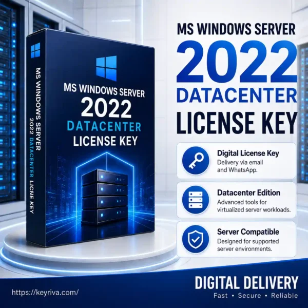 MS Windows Server 2022 Datacenter License Key