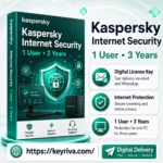 Kaspersky Internet Security 1 User 3 Year License