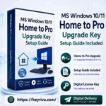 MS Windows 10/11 Home to Pro Upgrade Key + Setup Guide