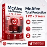 McAfee Total Protection 1 PC 3 Year License