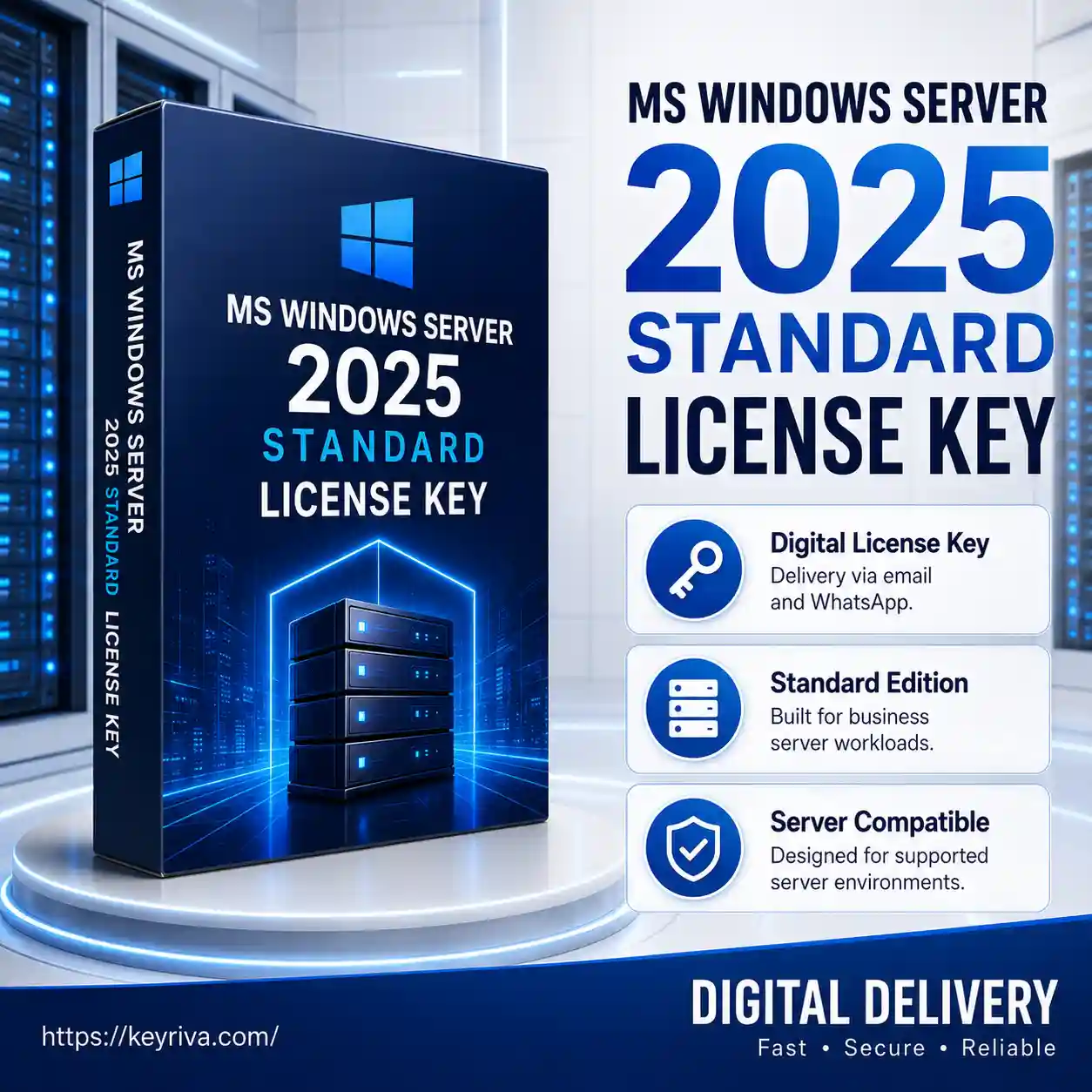 MS Windows Server 2025 Standard License Key MS Windows Server 2025 Standard License Key - Image 1