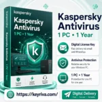 Kaspersky Antivirus 1 PC 1 Year License