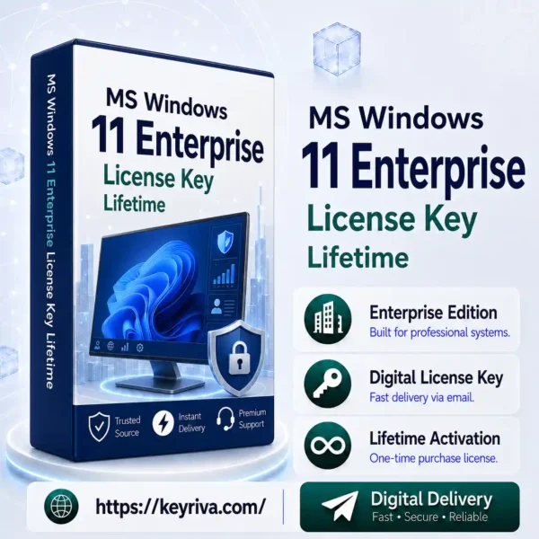 MS Windows 11 Enterprise License Key – Lifetime