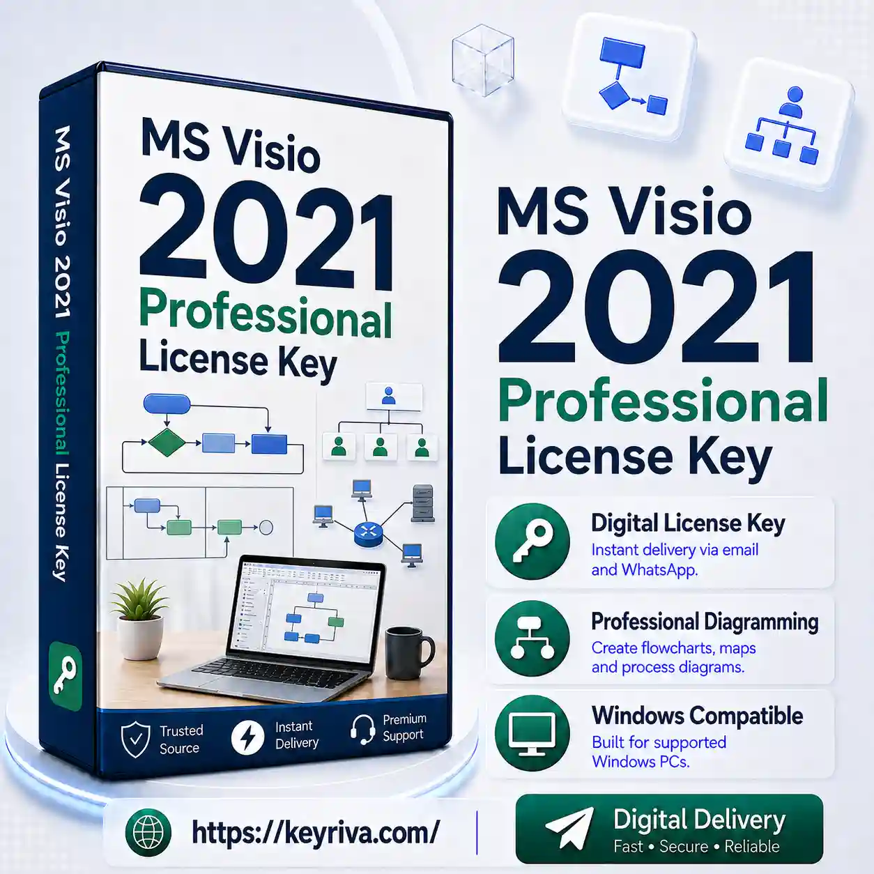 MS Visio 2021 Professional License Key MS Visio 2021 Professional License Key - Image 1