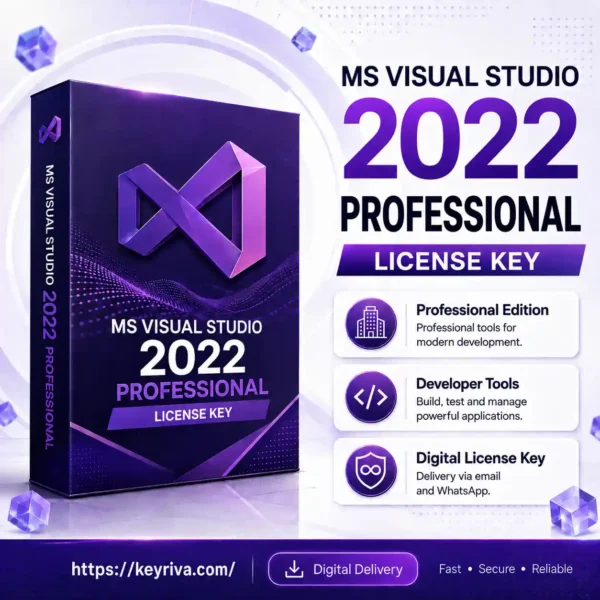 MS Visual Studio 2022 Professional License Key