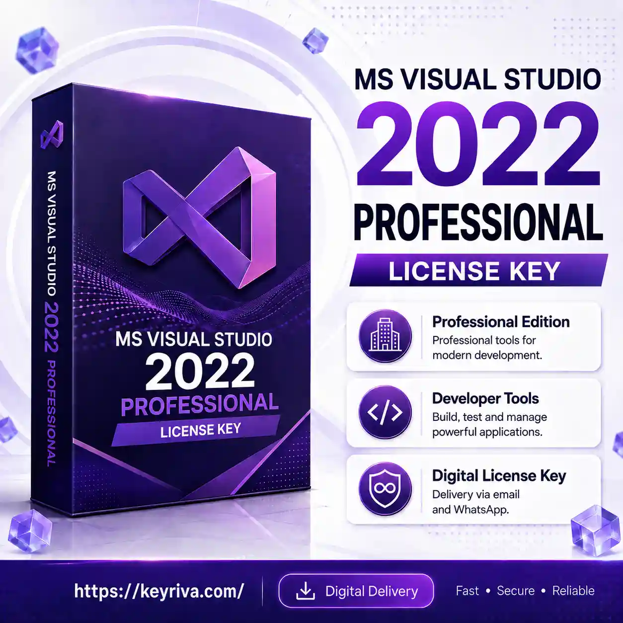 MS Visual Studio 2022 Professional License Key MS Visual Studio 2022 Professional License Key - Image 1