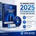 MS Windows Server 2025 Standard 16-Core OEM DVD Pack