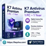 K7 Antivirus Premium 1 PC 1 Year License