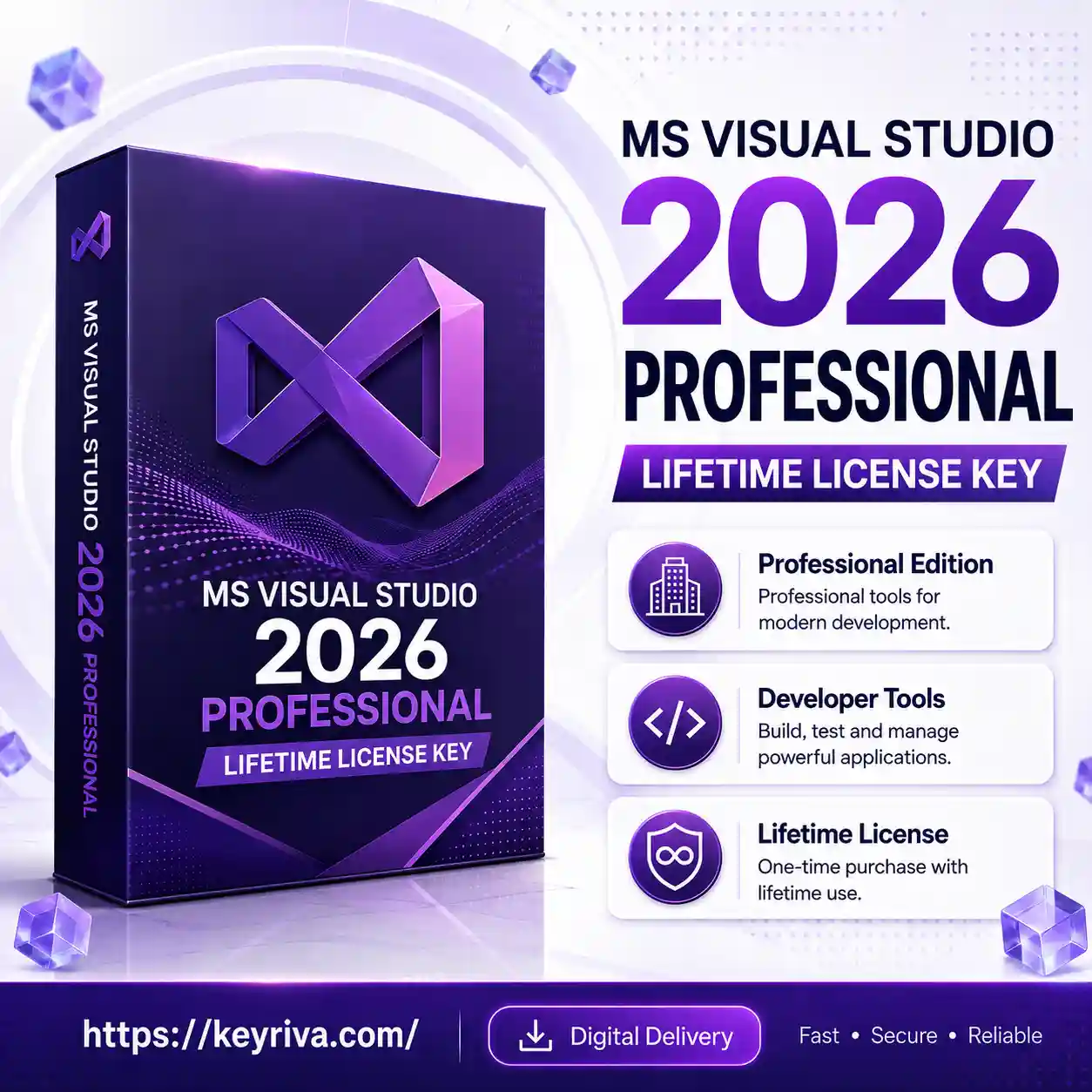 MS Visual Studio 2026 Professional Lifetime License Key MS Visual Studio 2026 Professional Lifetime License Key - Image 1