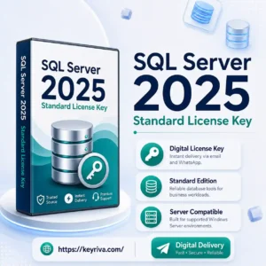 Buy Microsoft SQL Server 2025 Standard License Key at KeyRiva