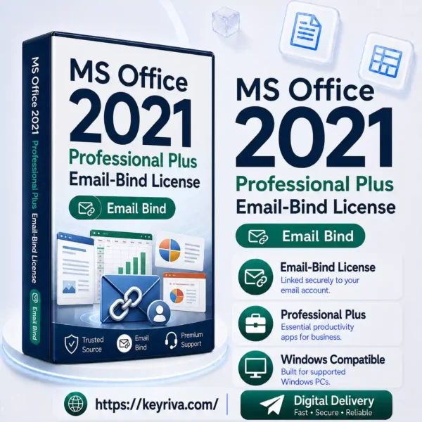 MS Office 2021 Professional Plus Email-Bind License
