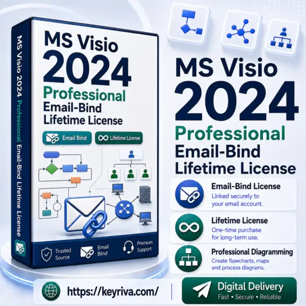 MS Visio Professional 2024 Email-Bind Lifetime License