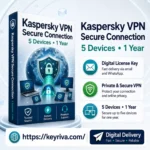 Kaspersky VPN Secure Connection 5 Devices 1 Year