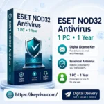 ESET NOD32 Antivirus 1 PC 1 Year License