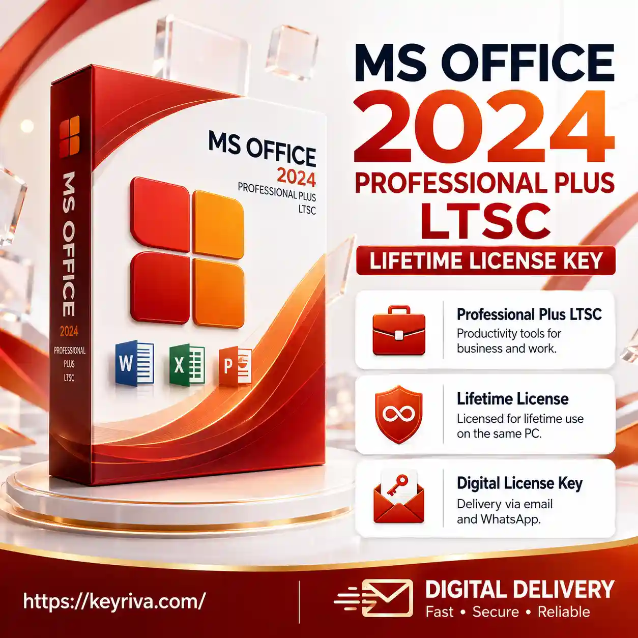 MS Office 2024 Professional Plus LTSC Lifetime License Key MS Office 2024 Professional Plus LTSC Lifetime License Key – KeyRiva