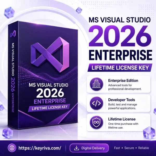 MS Visual Studio 2026 Enterprise Lifetime License Key