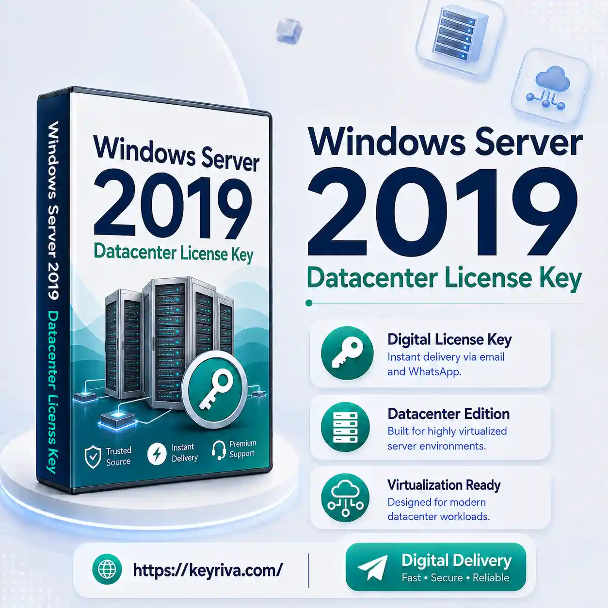 Windows Server 2019 Datacenter License Key MS Windows Server 2019 Datacenter License Key - Image 1