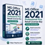 MS Office 2021 Professional Plus Retail Key | Online Activation