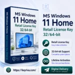 MS Windows 11 Home Retail License Key – 32/64-bit