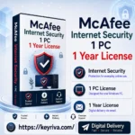 McAfee Internet Security 1 PC 1 Year License