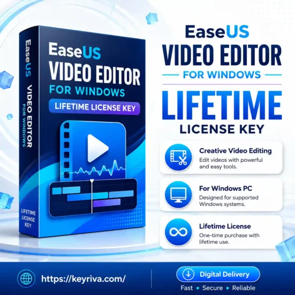EaseUS Video Editor for Windows – Lifetime License