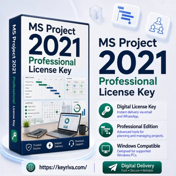 MS Project 2021 Professional License Key