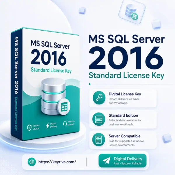 MS SQL Server 2016 Standard License Key