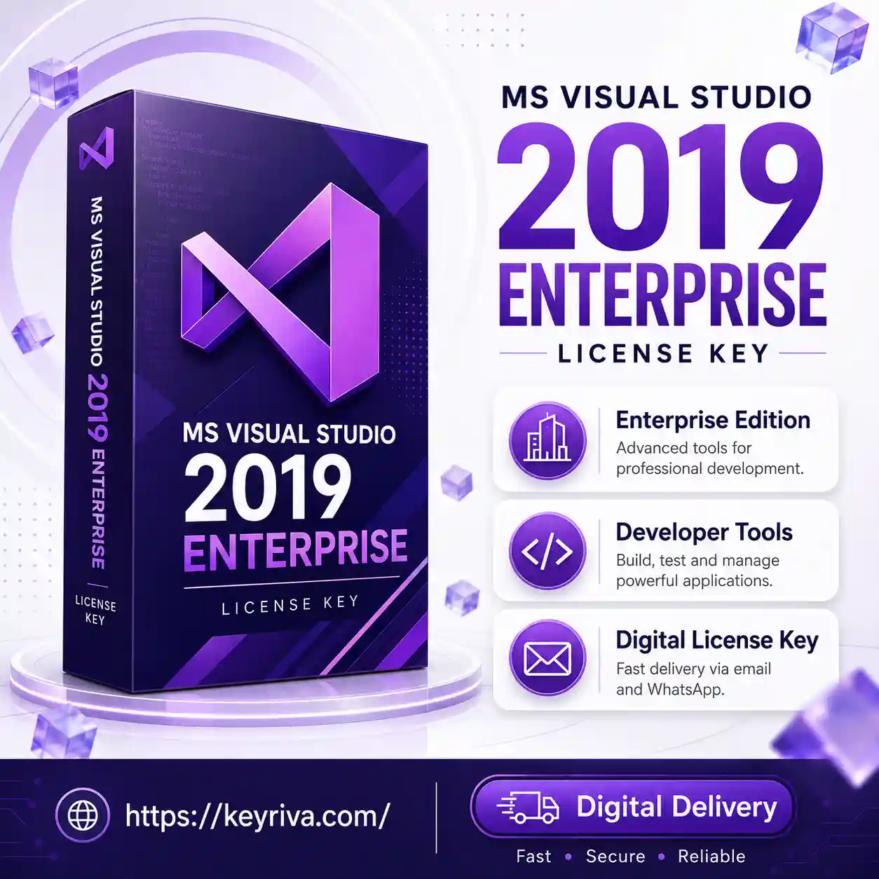 MS Visual Studio 2019 Enterprise License Key MS Visual Studio 2019 Enterprise License Key - Image 1