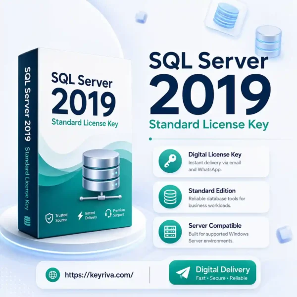MS SQL Server 2019 Standard License Key
