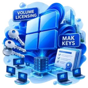 MS Windows Volume Licensing and MAK License Keys at KeyRiva